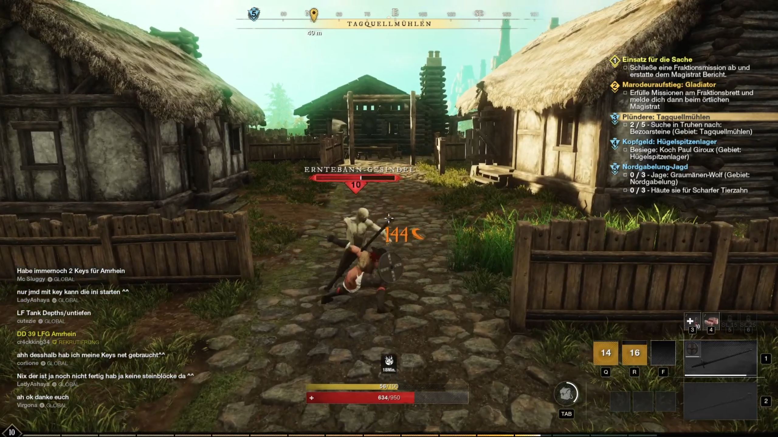 As an MMO, New World allows to partially customize the user interface