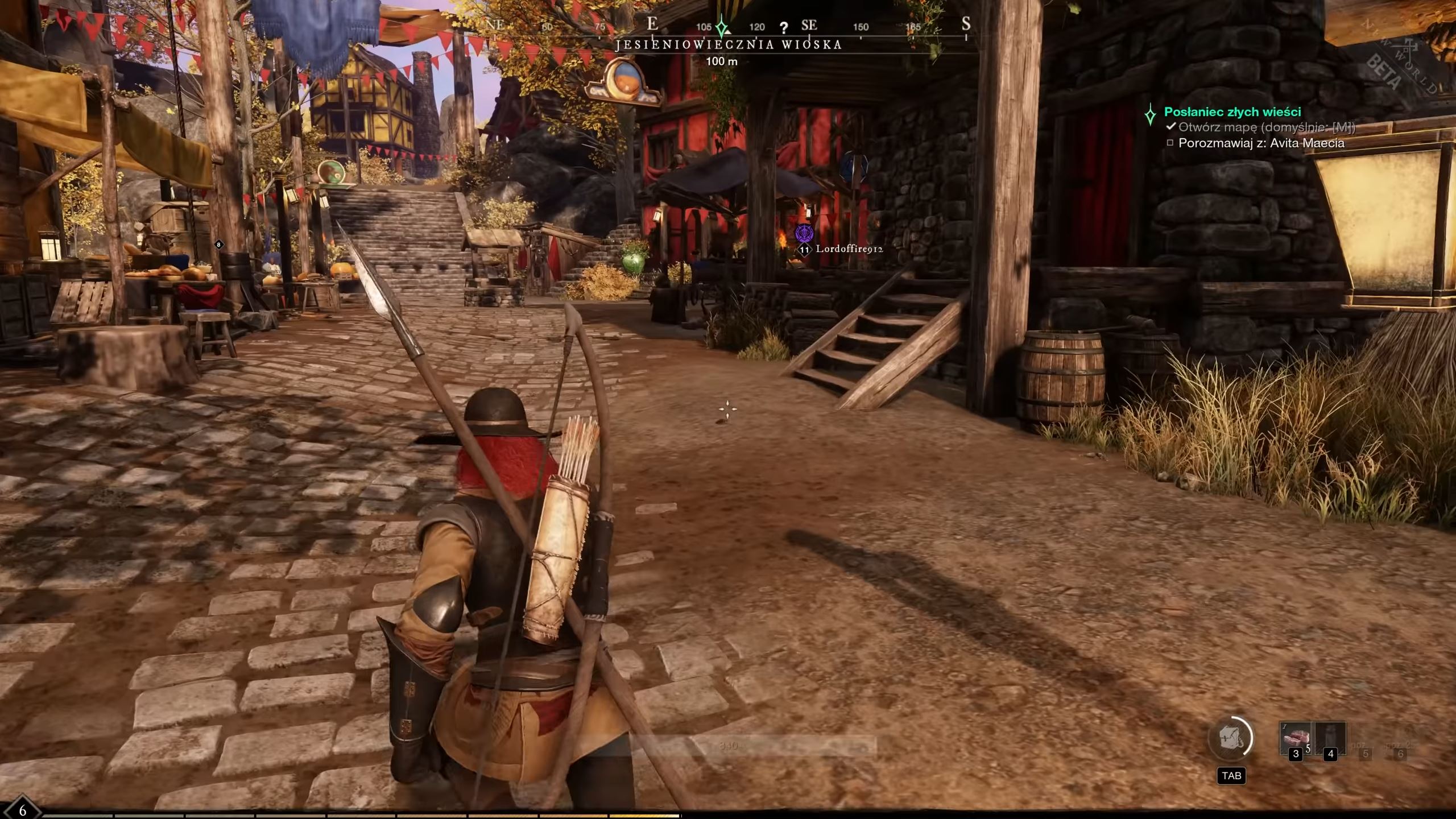 Settlement level determines player crafting capabilities<br>Beta footage